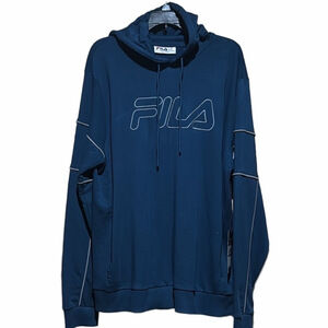 Fila Blue Hoodie Sweatshirt NWT